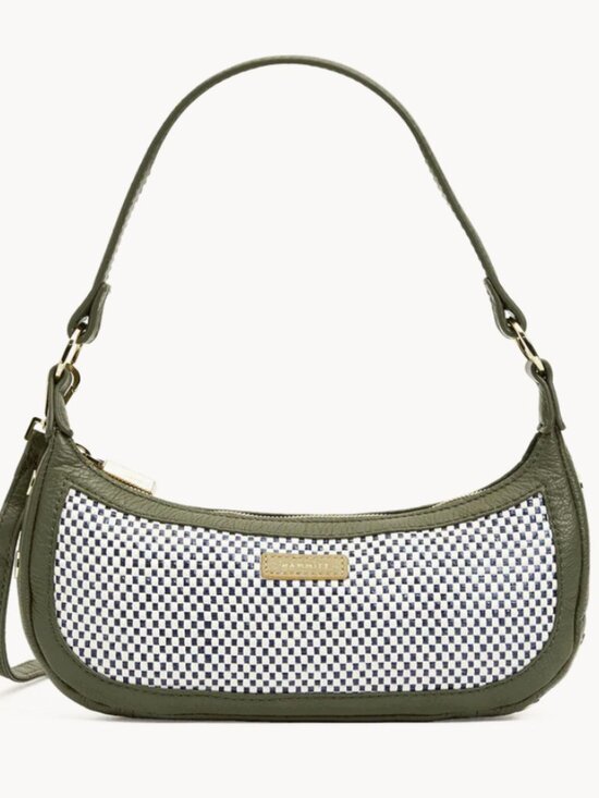 Hammitt Handbags - NWT Hammitt Becker Small Shoulder Bag Meadow Weave/Gold